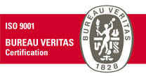 Certificação ISO 9001 da Bureau Veritas
